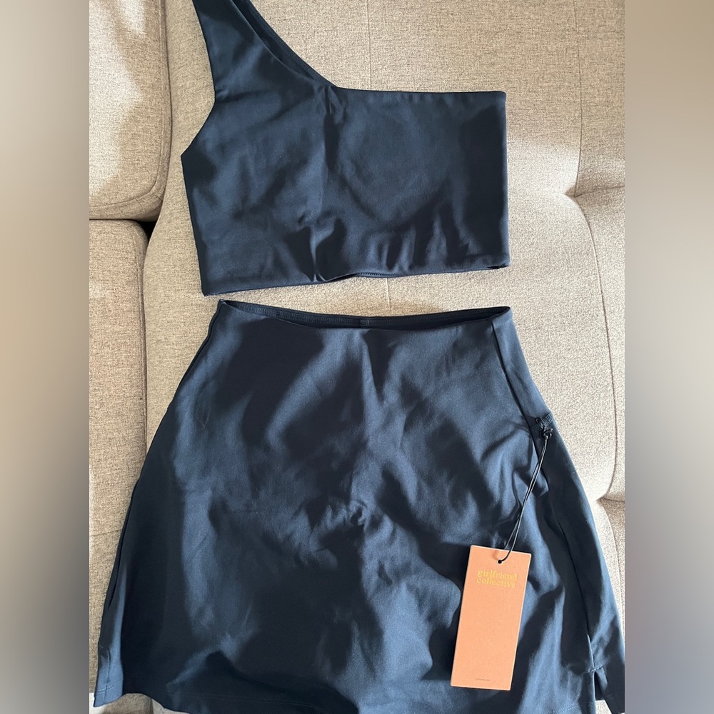 Girlfriend Collective Sports Bra and Skort